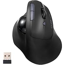 Amazon | サンワダイレクト トラックボール エルゴノミクス マウス
